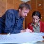 Alumnos trabajando en el archivo del memorial de Majdanek