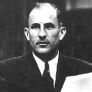 Robert Kempner als Ankläger in den Nürnberger Prozessen, 1945. Fotograph: Robert Kempner
