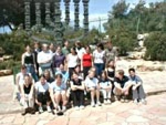 Die Reisegruppe in Israel